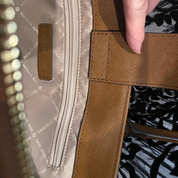 Michael Kors Brown Leather Satchel